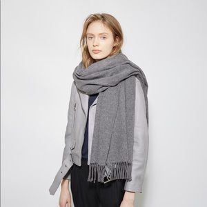 Acne Studios Grey Canada Wide Scarf